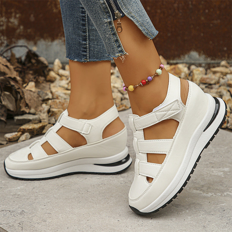 Norvielle Damen Geschlossene Sneaker-Sandalen - Norvielle