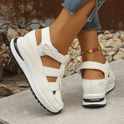 Norvielle Damen Geschlossene Sneaker-Sandalen
