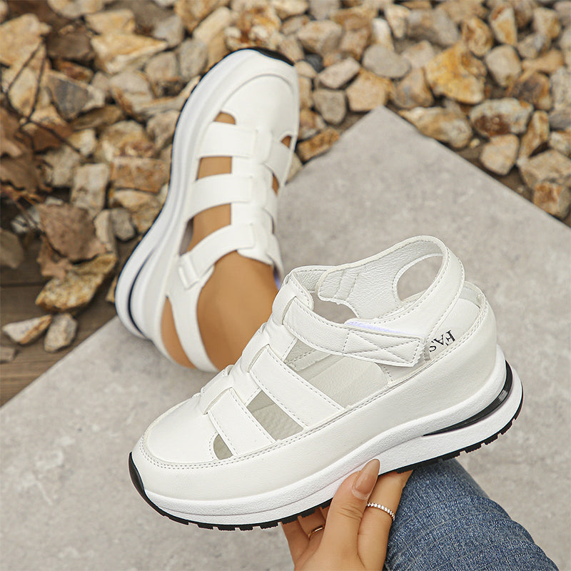 Norvielle Damen Geschlossene Sneaker-Sandalen