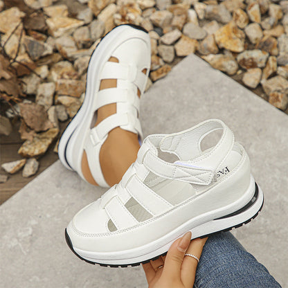 Norvielle Damen Geschlossene Sneaker-Sandalen