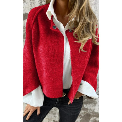 Norvielle Damen Wollcardigan Modisch