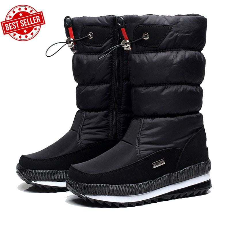 Wasserdichte Stiefel Kunstfell Nachhaltig Warm