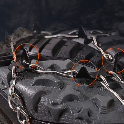 Eislaufschuhspikes Antirutsch Schneespikes Stahl