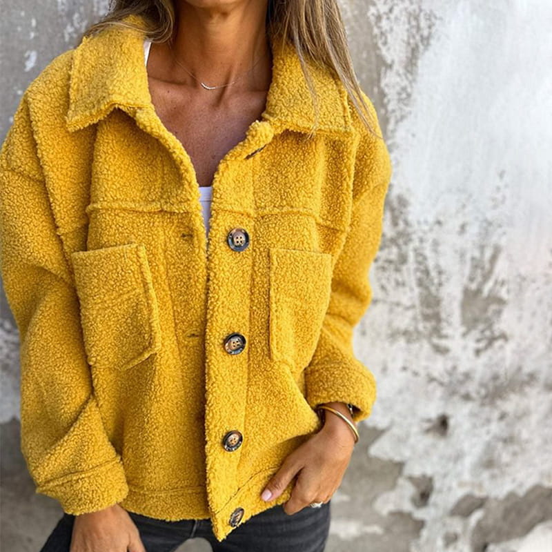 Damen Kurzjacke Bella Warm Frühling Leder
