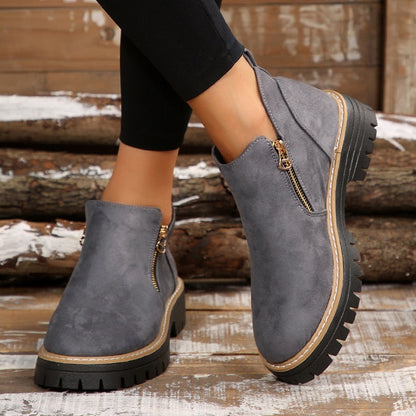 Damen Stiefel Gefüttert Warm Winter