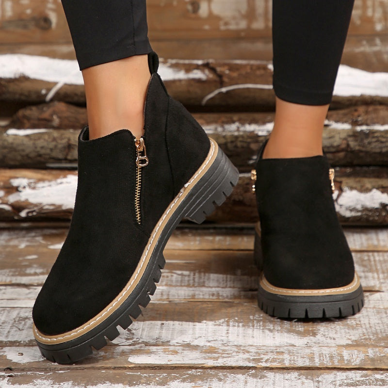 Damen Stiefel Gefüttert Warm Winter
