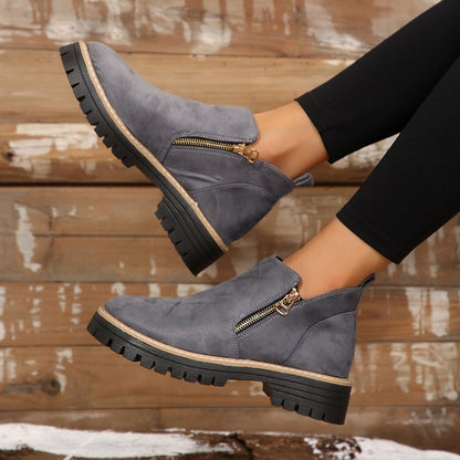 Damen Stiefel Gefüttert Warm Winter
