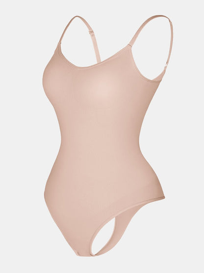 Damen Body Durchgehend Mit Schulterbandern