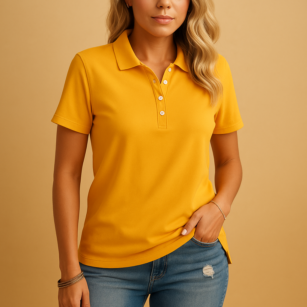 Shene Herren Polo Tailliert Modern