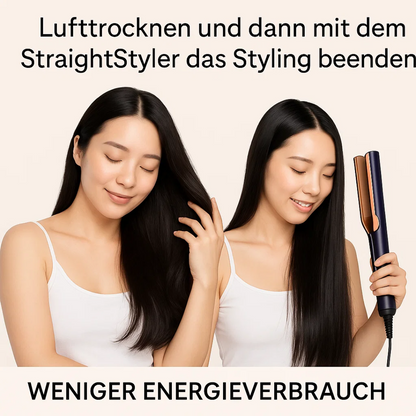 Föhn-Glätteisen 2-in-1 für müheloses Haarestyling