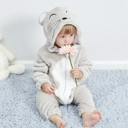 Wolklin Baby Fleece-Overall