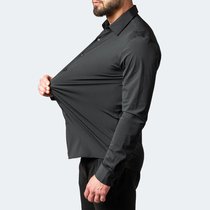 Norvielle Damen Komfort-Hemd Stretch Knitterfrei