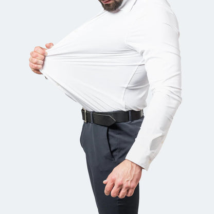 Regor Herren Stretchhemd Faltenfrei