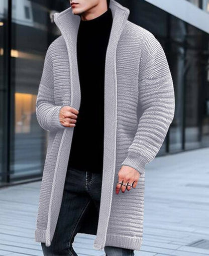 Lange Damen Strickjacke