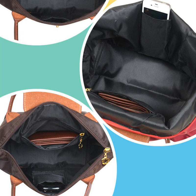 Damen Reisetasche Groß Leder Schultertasche