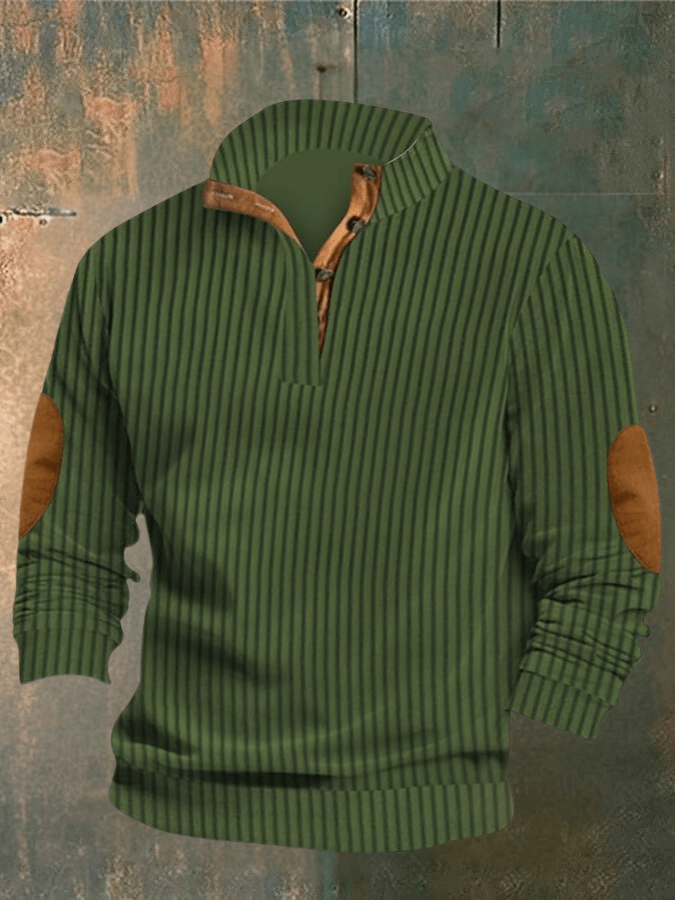 Cooper Herren Ripp-Sweater Hochkragen
