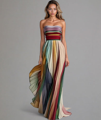 Damen Maxi-Kleid Sommer Festlich