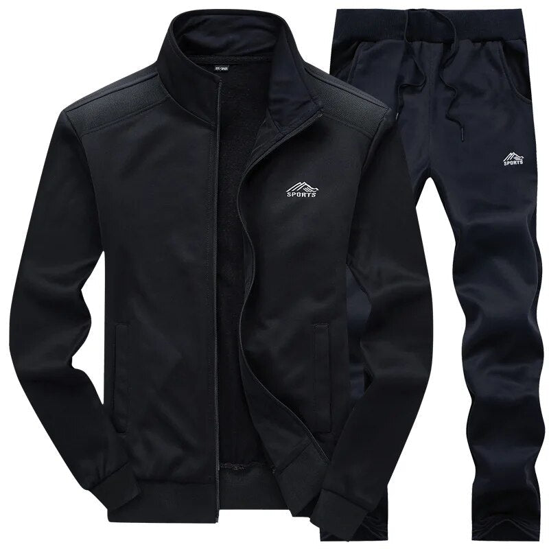 Herren Outfit Jacke Langärmlig mit Hose - Norvielle