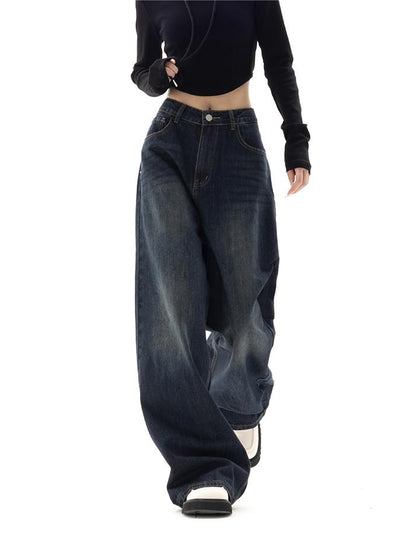 Damen Boyfriend Jeans Baggy 90er Style - Eveloria