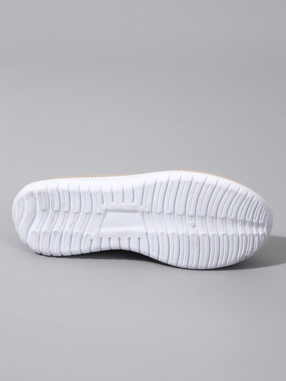Norvielle Damen Sneaker Kettenbesatz