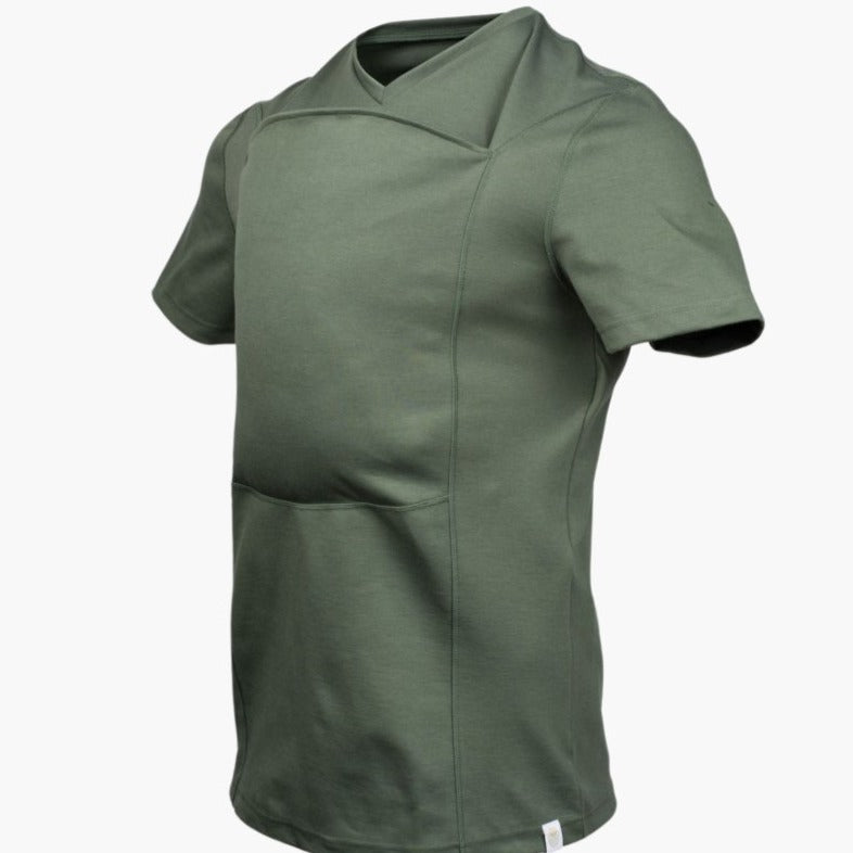 Damen Tragejacke Warme CuddlePouch Weich - Norvielle