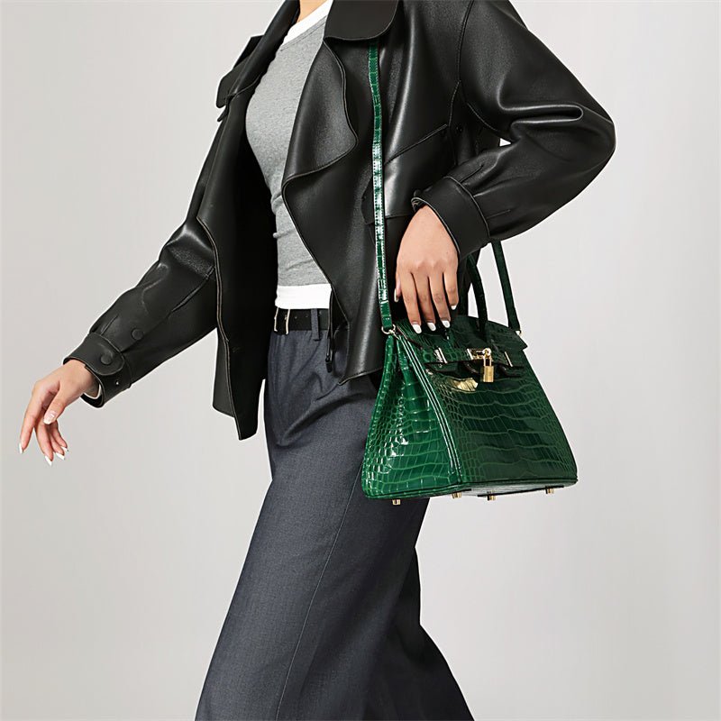 Isabella Damenhandtasche Echtes Leder Elegant