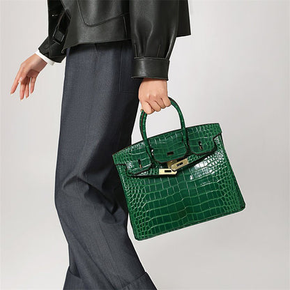 Isabella Damenhandtasche Echtes Leder Elegant
