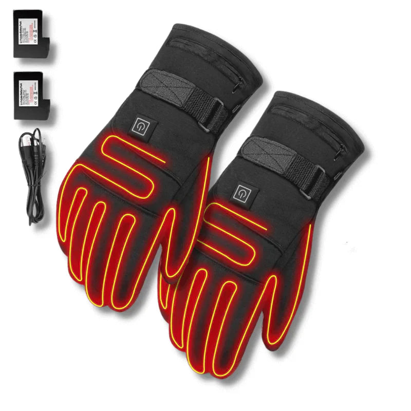 Beheizte Handschuhe Mit Touchscreen 3 Heizstufen