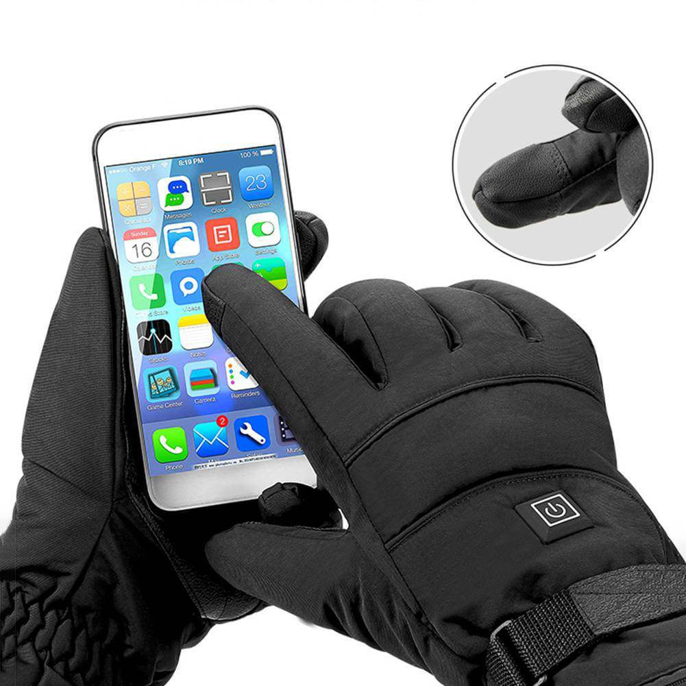 Beheizte Handschuhe Mit Touchscreen 3 Heizstufen