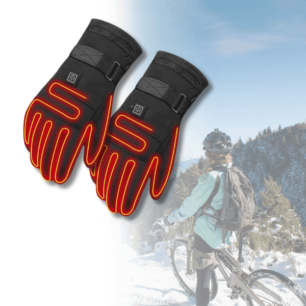 Beheizte Handschuhe Mit Touchscreen 3 Heizstufen - Norvielle