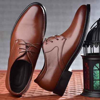 Herren Schnürschuhe Geschlossen Leder
