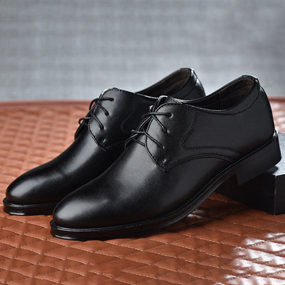 Herren Schnürschuhe Geschlossen Leder