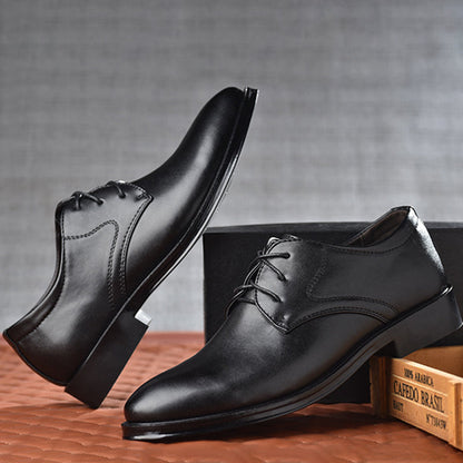 Herren Schnürschuhe Geschlossen Leder