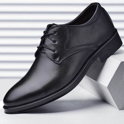 Herren Schnürschuhe Geschlossen Leder