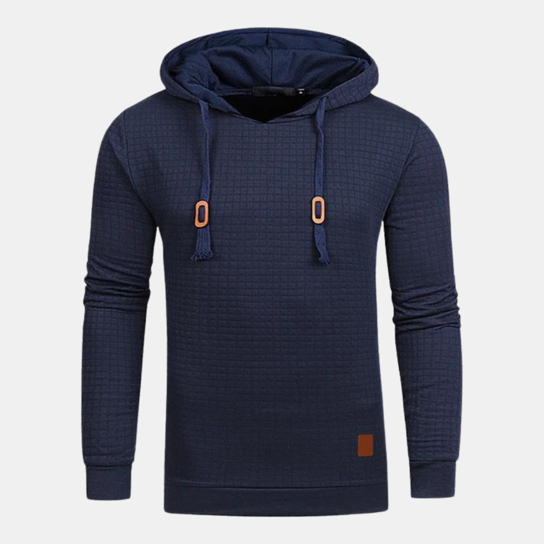 Herren Kapuzenpullover Vintage-Stil Muster