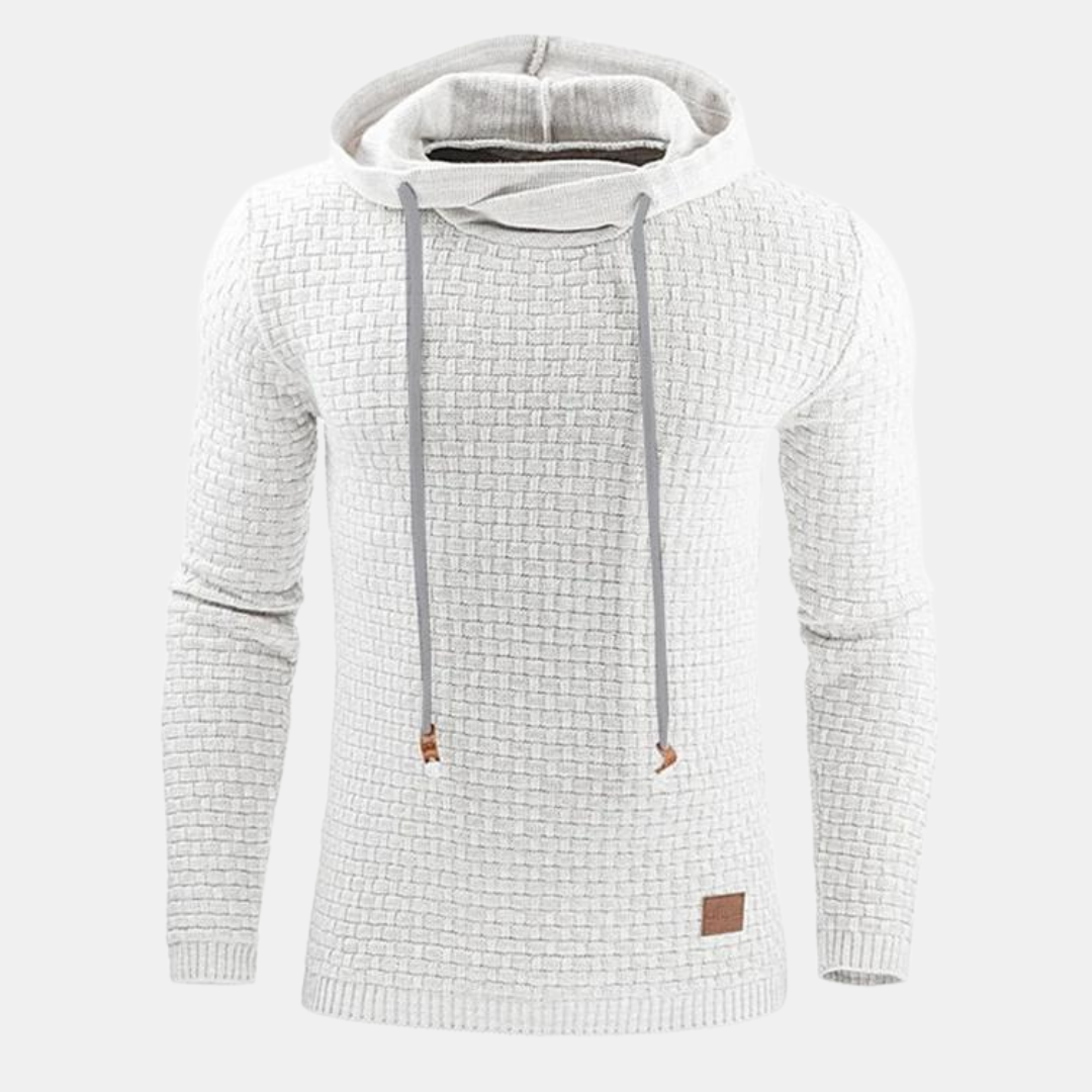 Herren Kapuzenpullover Vintage-Stil Muster