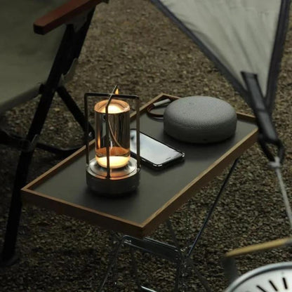 Moderne LED Tischlampe Akkubetrieb Batteriebetrieb Weiß