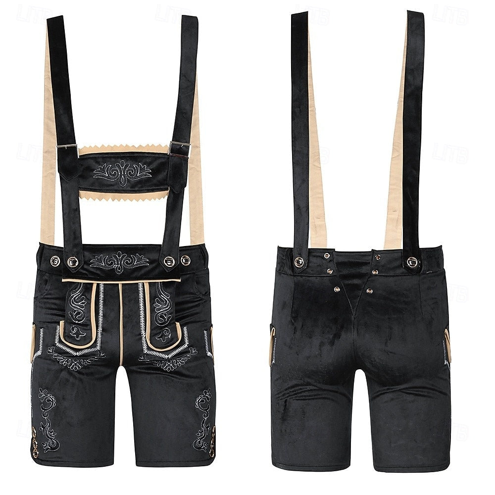 Herren Trachtenanzug Lederhose Oktoberfest Set