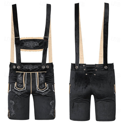 Herren Trachtenanzug Lederhose Oktoberfest Set