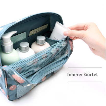 Wasserabweisende Reisekosmetiktasche mit Haken