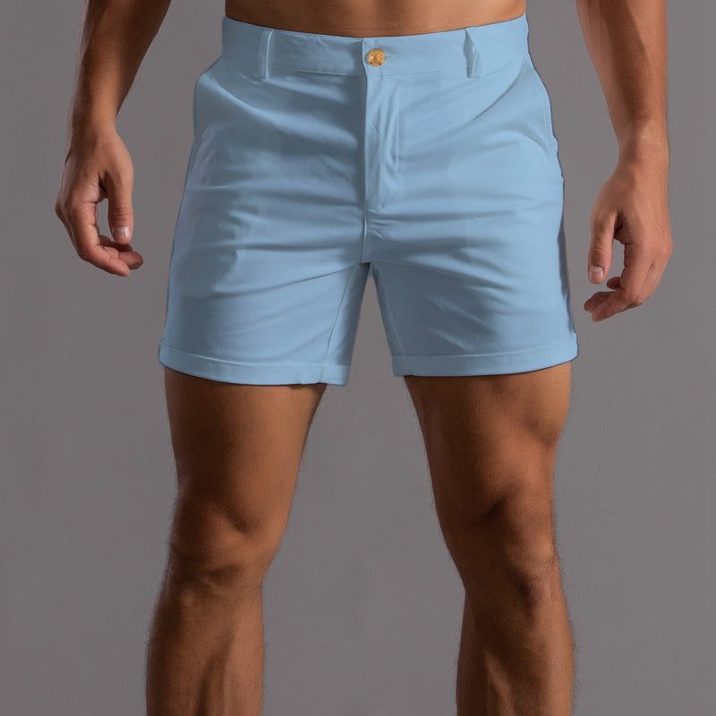 Herren Sommer Shorts Maßgeschneiderte Passform Freizeit