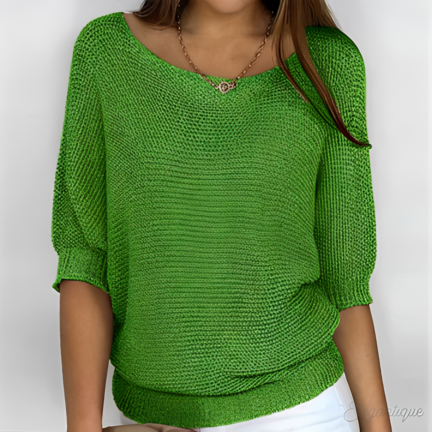 Damenpullover Elegantes Merinowoll-Modell Bequem