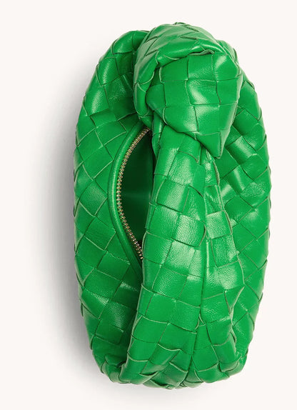 Damen Mini Hobo Handtasche Lässig Lederoptik