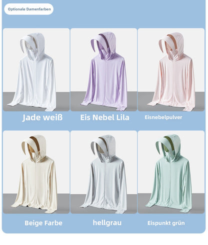 Norvielle Damen Leichtes Sonnenkleid Atmungsaktiver Stoff