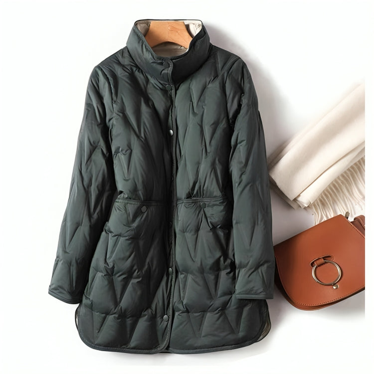 Stilvoller Damenmantel Warm