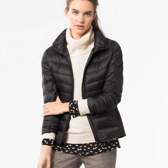 Norvielle Damen Leichtgewicht Daunenjacke Urban Chic