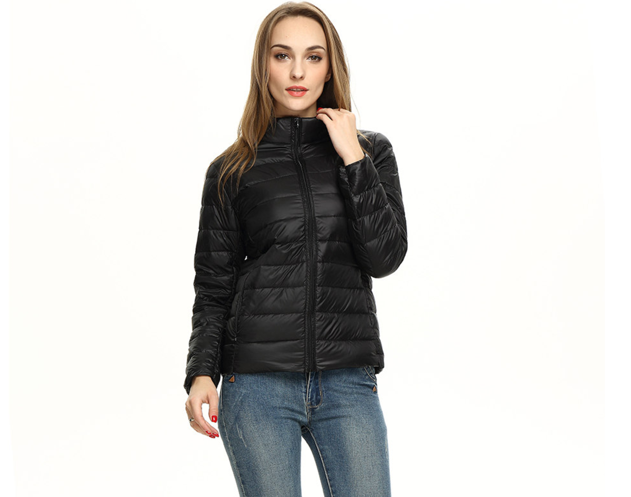 Norvielle Damen Leichtgewicht Daunenjacke Urban Chic