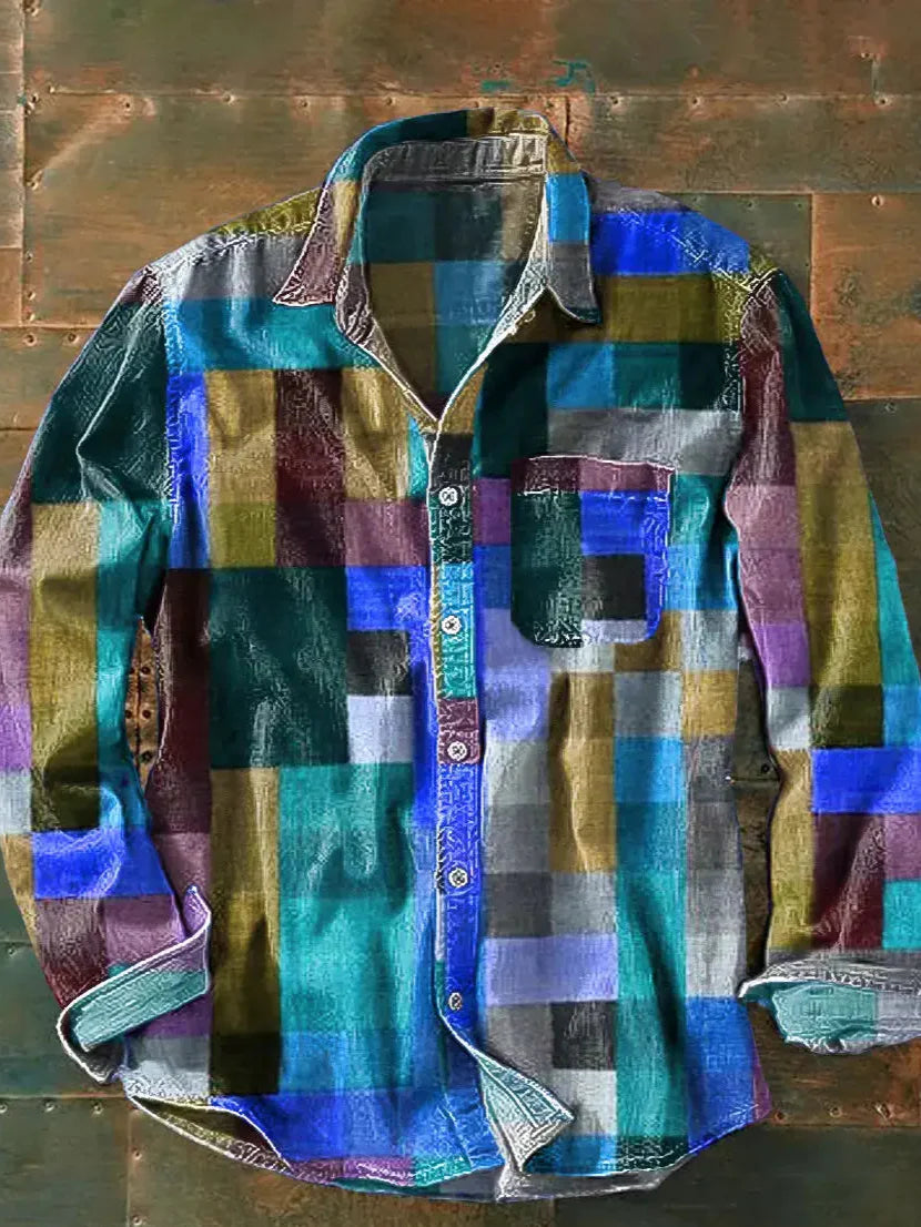 Unisex Polohemd Vintage-Style