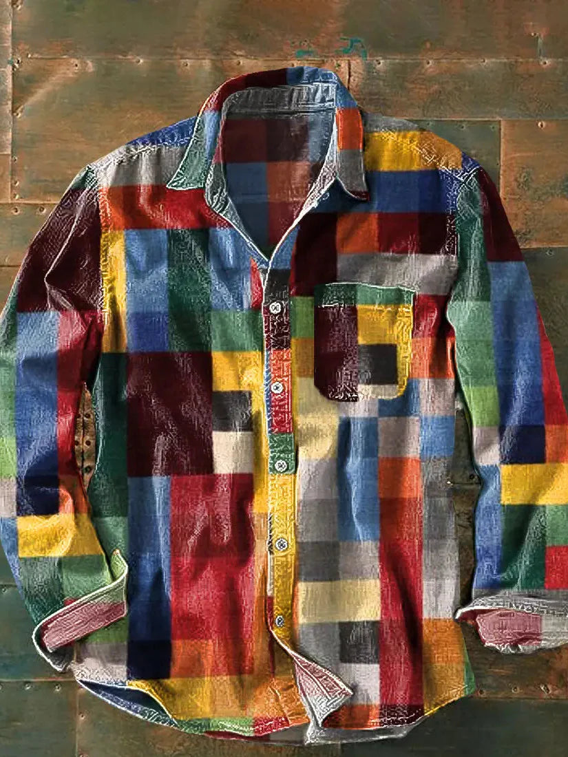 Unisex Vintage Polo-Shirt Baumwolle Weiß - Norvielle