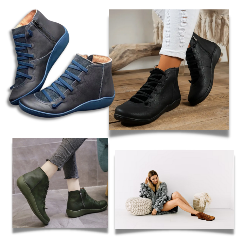 Unisex Knöchelstiefel Bequem Arch Support